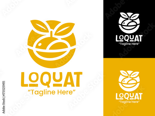 Loquat Logo Premium Clean Cafe Identity