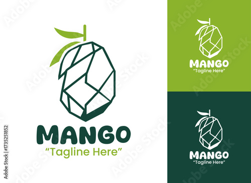 Mango Logo Professional Tropical Brand Design