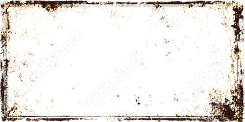 Abstract grunge border is distressed with rough edges, splattered marks, scratches, and worn-out textures, while the irregular border gives it an artistic, raw, and edgy feel.