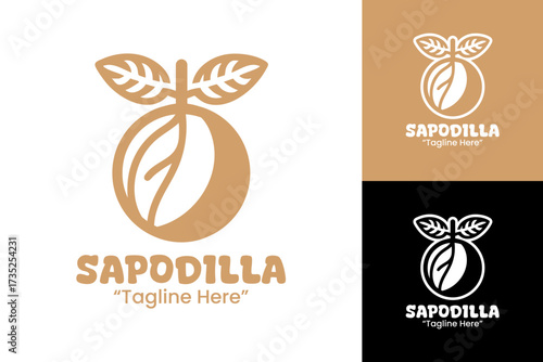 Sapodilla Logo Professional Creative Brand Design