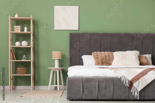 Modern bedroom interior wit...