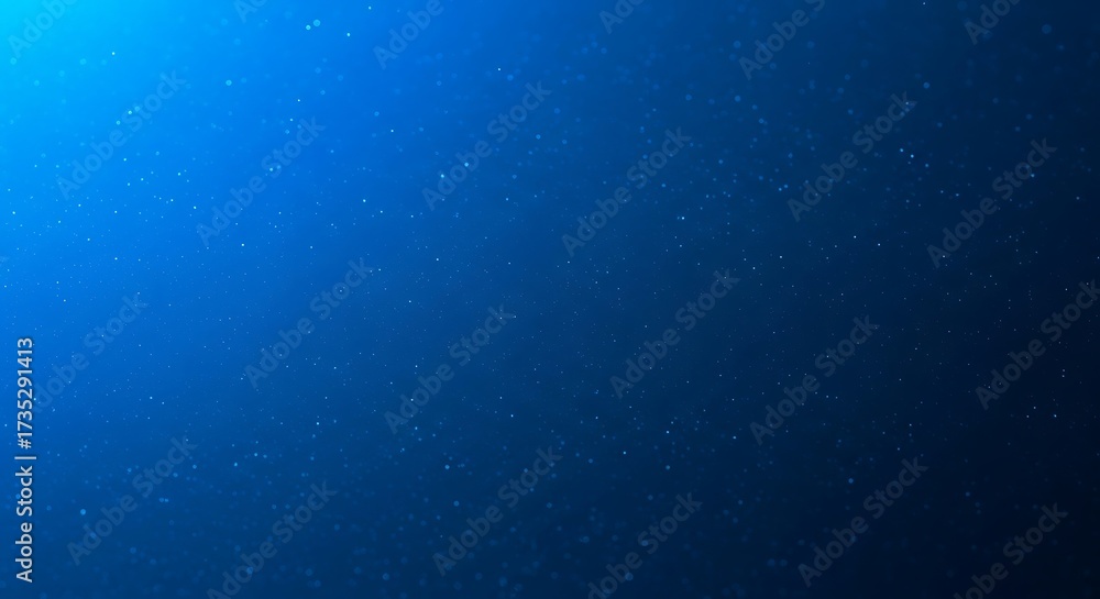 Obraz premium Abstract blue gradient mosaic with subtle speckles and light rays