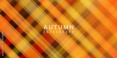 Bright and blurry autumn gradient colors for creative fall graphic designs. A bright abstract background with dynamic vertical and horizontal stripes. Vector illustration.