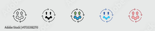 Iteration Multiple Style Icon
