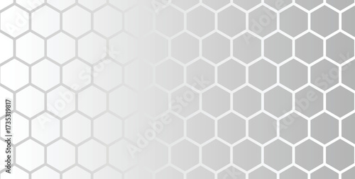 Abstract Hexagon Pattern Geometric Background