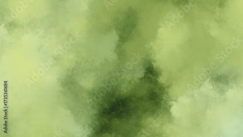 Eerie lime green smoke overlay or backdrop. Smoky texture in a deep, olive green color.