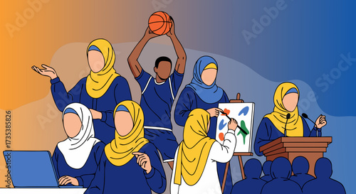 Empowering Muslim Women: Diversity in Education & Careers