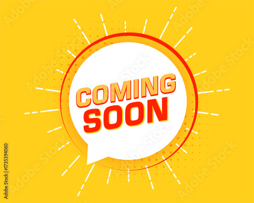 coming soon vintage background for business promo
