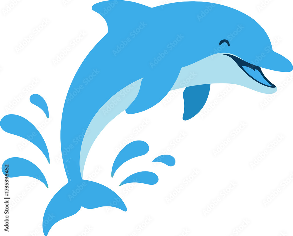 Fototapeta premium Dolphin Jumping