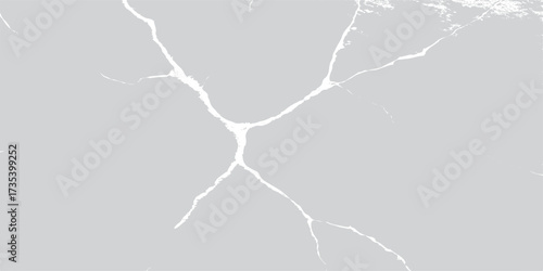 Abstract lightning bolt vector illustration in a dark blue night sky during an electrical thunderstorm