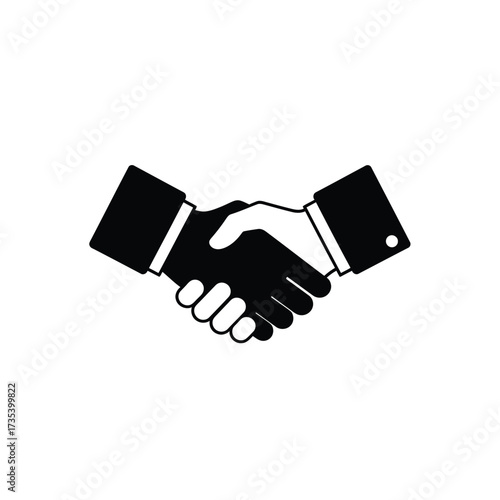 two hands shaking in agreement