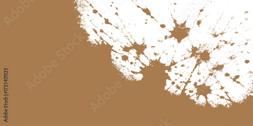 Abstract grunge vector background with paint splashes and textured design