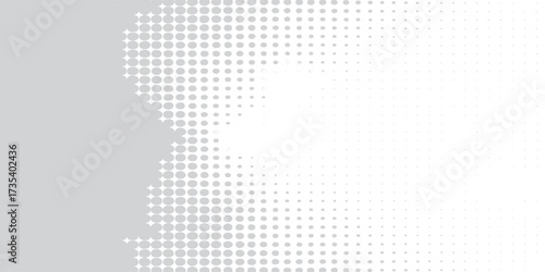 Abstract halftone background with vector illustration of a woman face