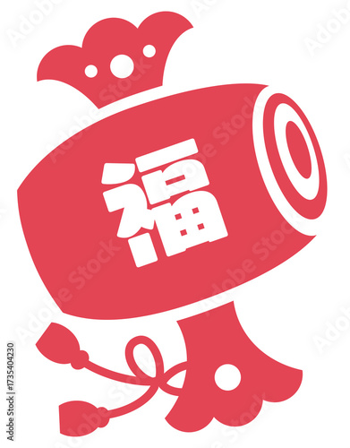 年賀状のスタンプ　打ち出の小槌