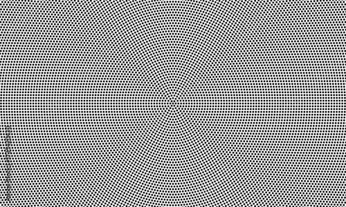 Black halftone gradient dot patterns background