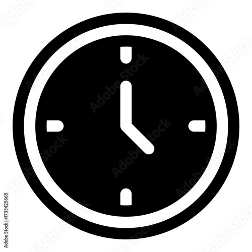 Clock icon for time and schedule