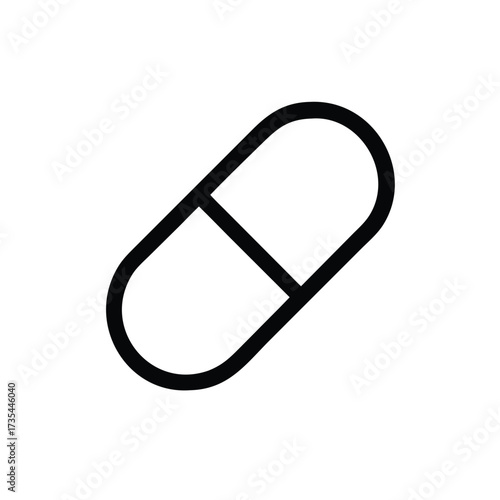 Pill Capsule Icon