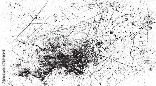  Distress Overlay Texture. Subtle grain texture overlay. White background on  White black dust overlay grunge texture with distressed grain noise effect.