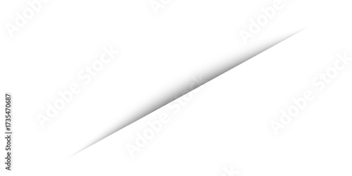 Page dividers with transparent shadows, isolated. Pages separation vector set. Transparent realistic paper shadow effects. Web banner. Element for frame shadow. Vector design for website, text, border
