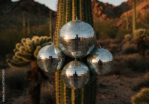 Wallpaper Mural Desert Disco Ball Torontodigital.ca