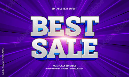 best sale editable text effect
