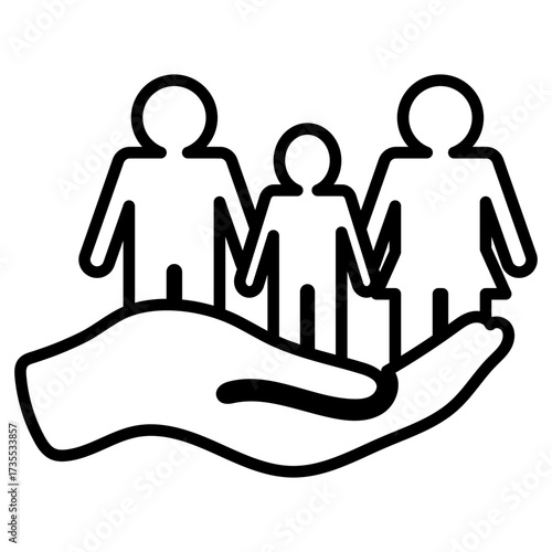 Outline Charity Icon