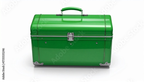 green box isolated on white