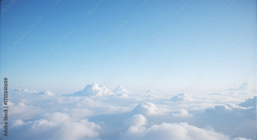Fototapeta premium blue sky and clouds
