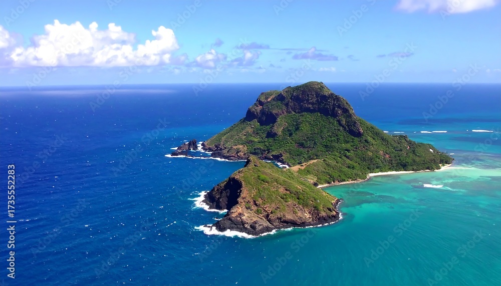 Fototapeta premium Panoramic view of tropical islands