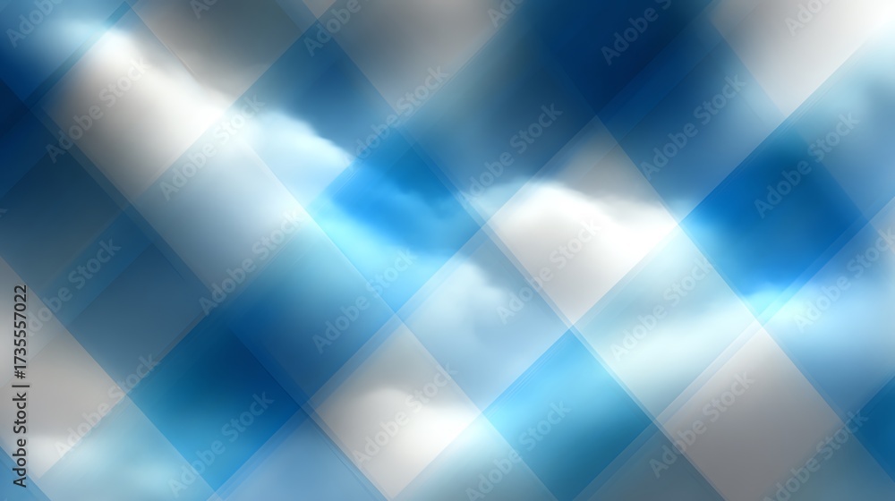 Obraz premium Abstract Bavarian Diamond Blur Background