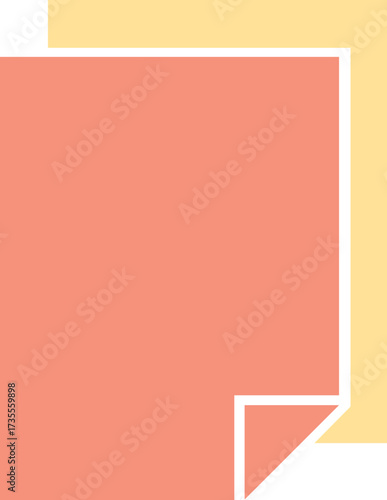 Text Memo Paper Post-it Illustration 텍스트 메모지 포스트잇 일러스트