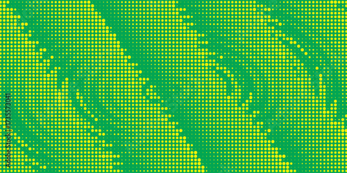 Digital technology speed connect yellow green background, cyber nano information, abstract communication, innovation future tech data, internet network connection, Ai big data, line dot illustration