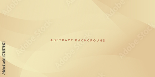 Elegant minimalist abstract beige background featuring smooth, subtle, and flowing wave shapes for design concepts.
