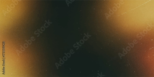 Abstract dark blue background with glowing stars, space texture, and nebula design