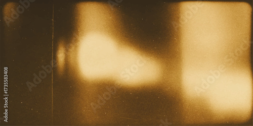 The vintage design of the old film projector lens and gate captures a dark and grunge texture against a soft blue backgrounds