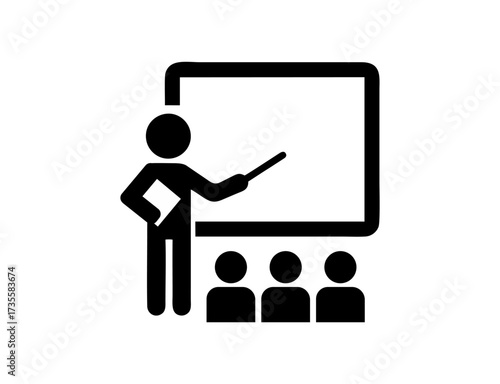 teacher in a class 