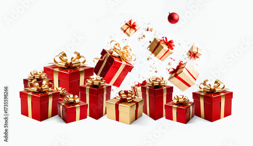 festive Christmas gifts, pr...