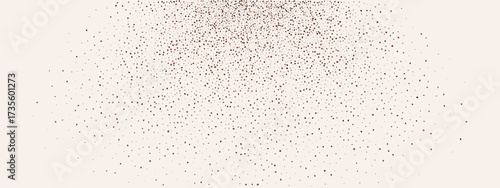 Coffee dust and cocoa powder texture. Scattered granules background