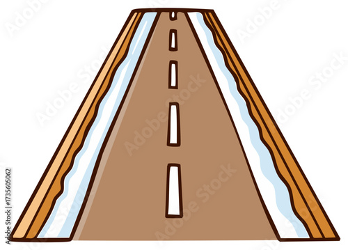 Fun Triangular Chocolate Candy with Caramel and White Chocolate Strips