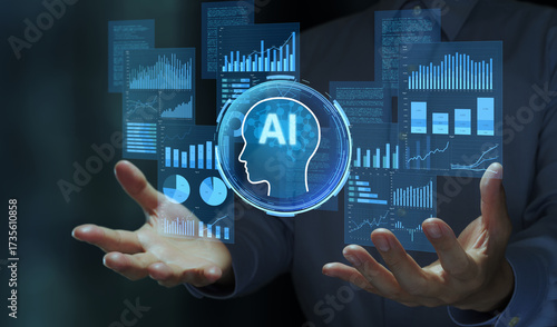 Foto AI-powered automated report generation system