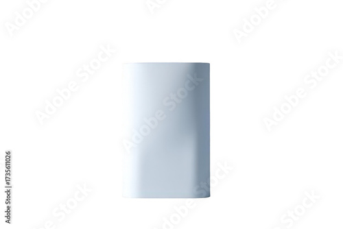 Single Battery in White and Silver with Dark Background in Center Stage Product Still Life Photography