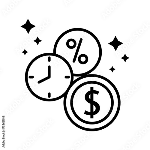 Money management related icon