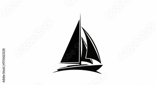 silhouette of a sailing ship