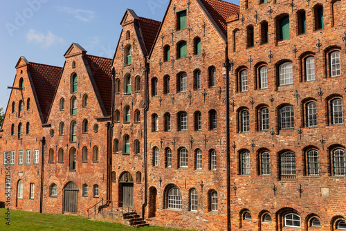 Wallpaper Mural Old town of Luebeck. Historic salt store buildings. Germany Torontodigital.ca
