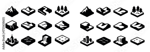 Isometric Scenery Icons
