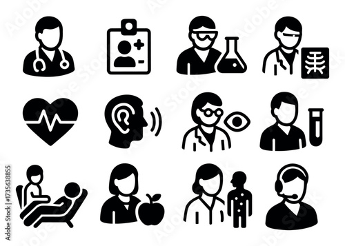 Medical Specialist Icons