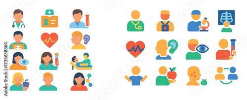 Medical Specialist Icons