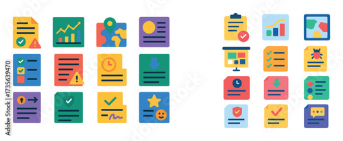 Colorful Gametesting Icons