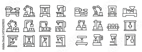 Minimalist Automation Icons