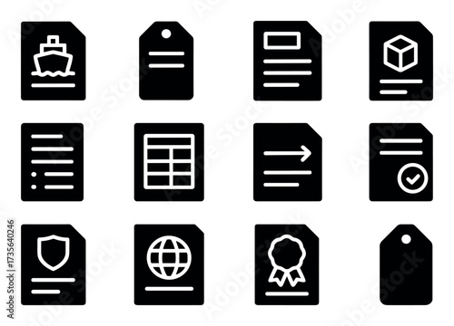 Freight Transport Icons